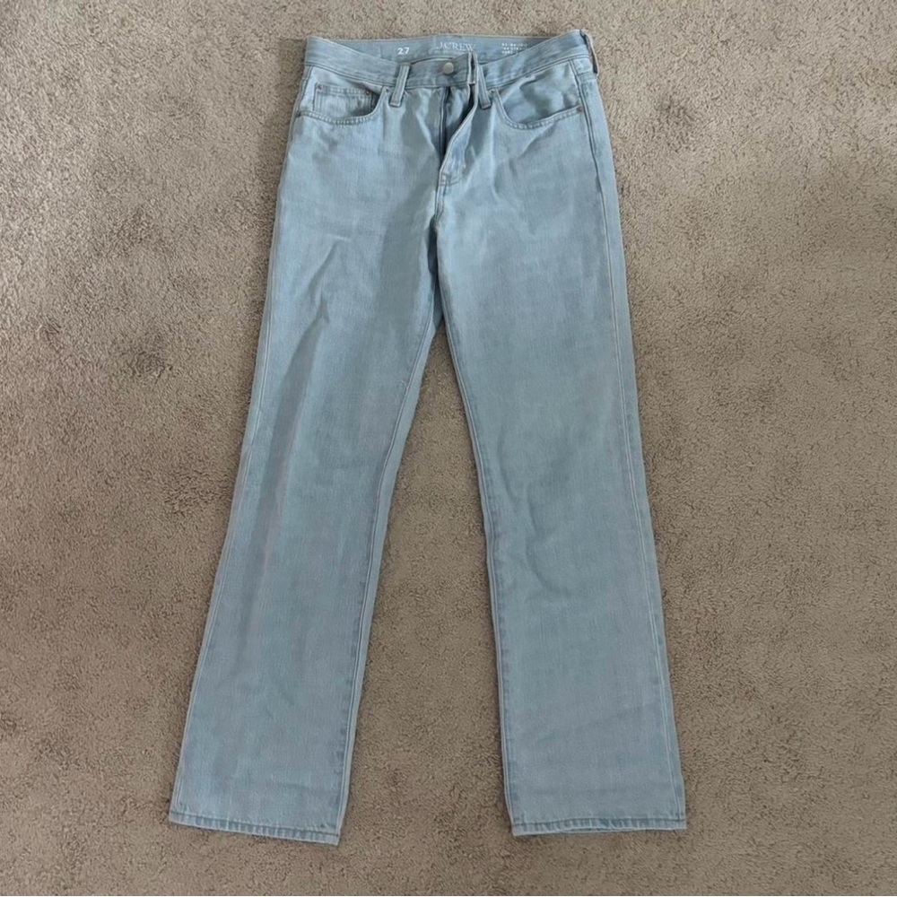 J. Crew Denim Straight-Leg Jeans